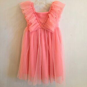 Party tulle dress HM 6 7 y peach color 6 7